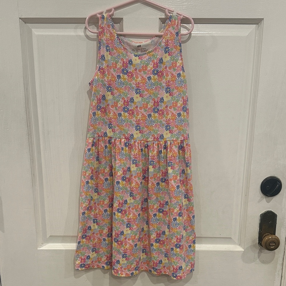 H&M Girls Floral Dress Size 8/10